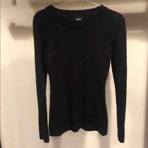 Black Rue21 Sweater with Pocket!